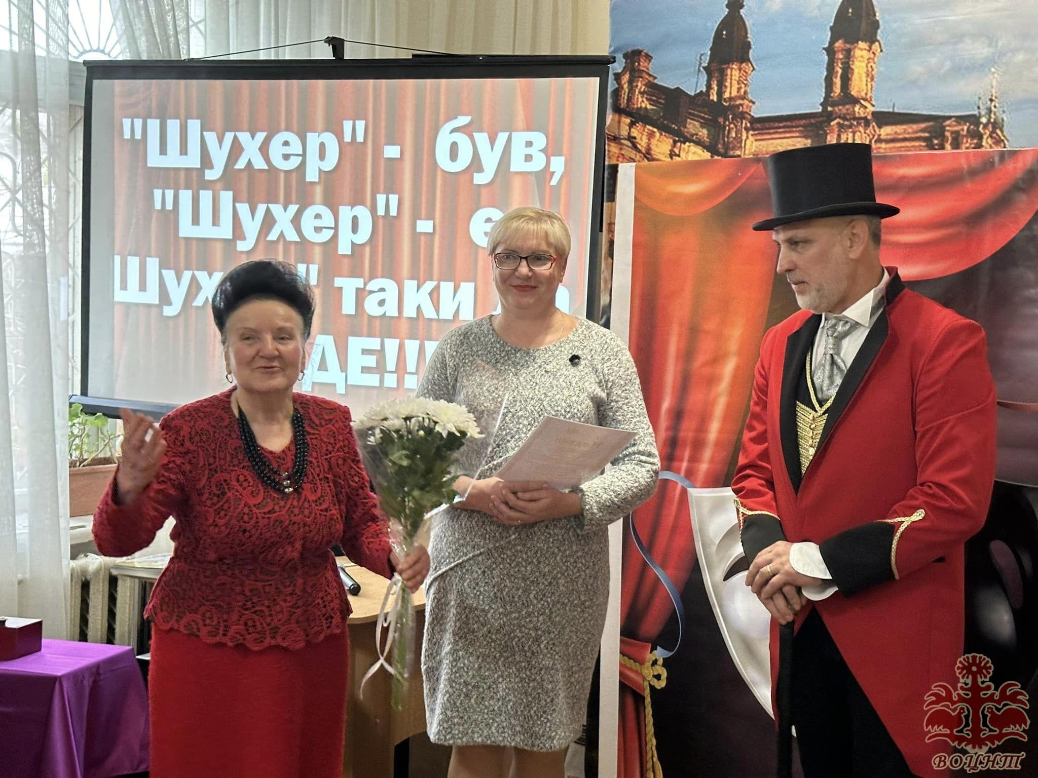 Мистецька вітальня «Театр одного актора». Володимир Дудік, актор, керівник народного аматорського театру КВН «Шухер» ЦКіД Жмеринської міської ради.