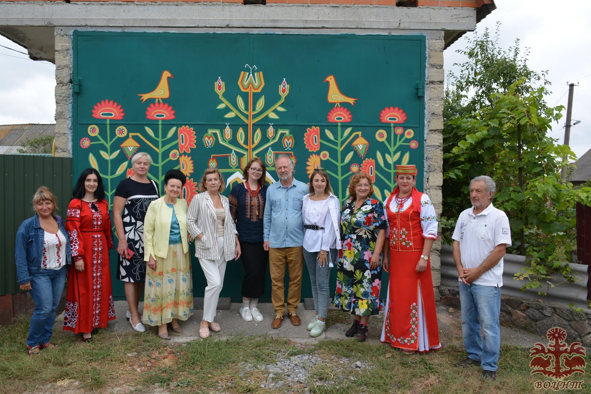 Мистецький проєкт «Мальована хата» у селі Соколова Хмільницької міської територіальної громади