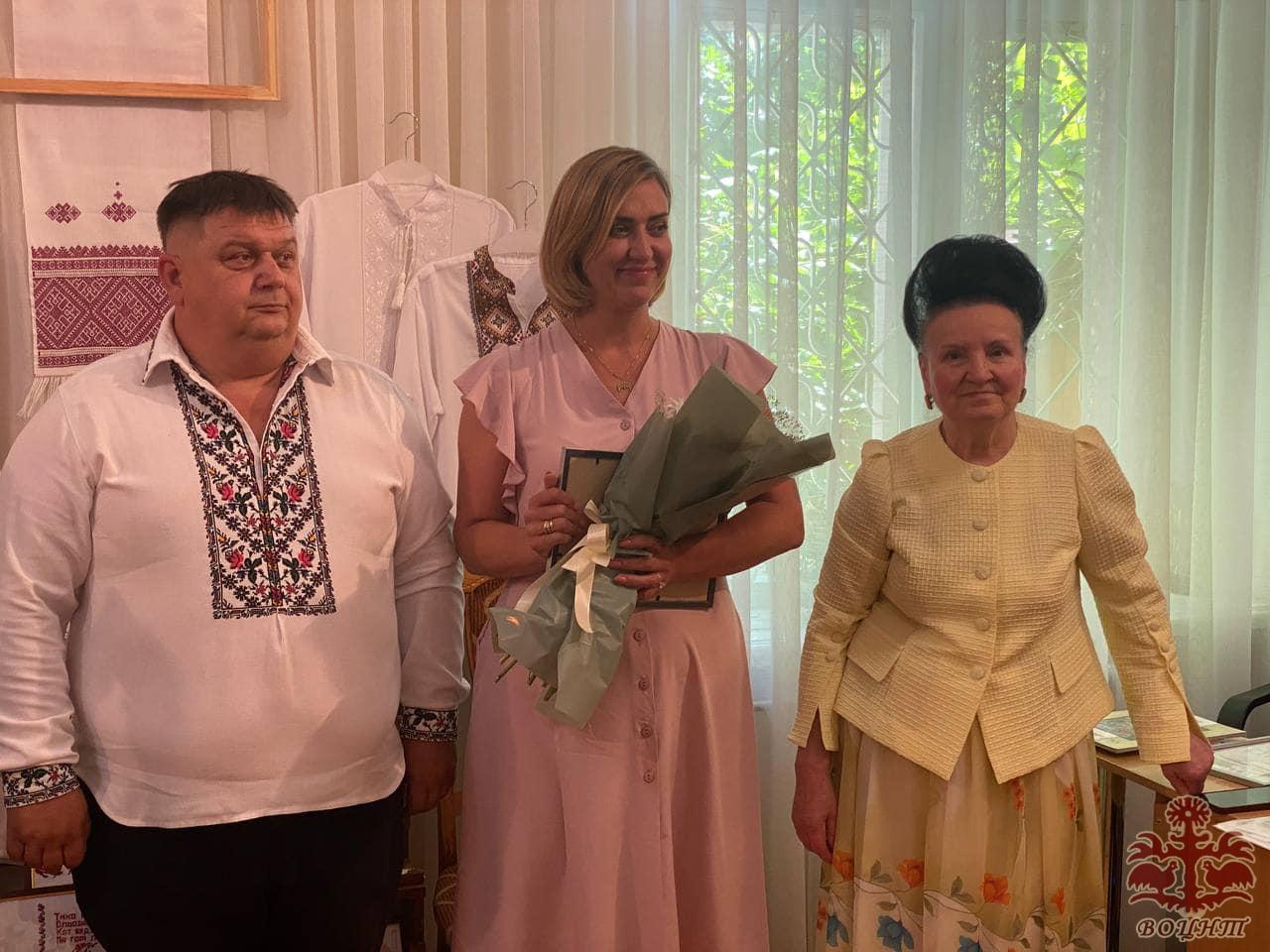 Презентація виставки-звіту народного аматорського колективу подільської вишивки «Солов’їні вічка» Ямпільського міського музею образотворчого мистецтва