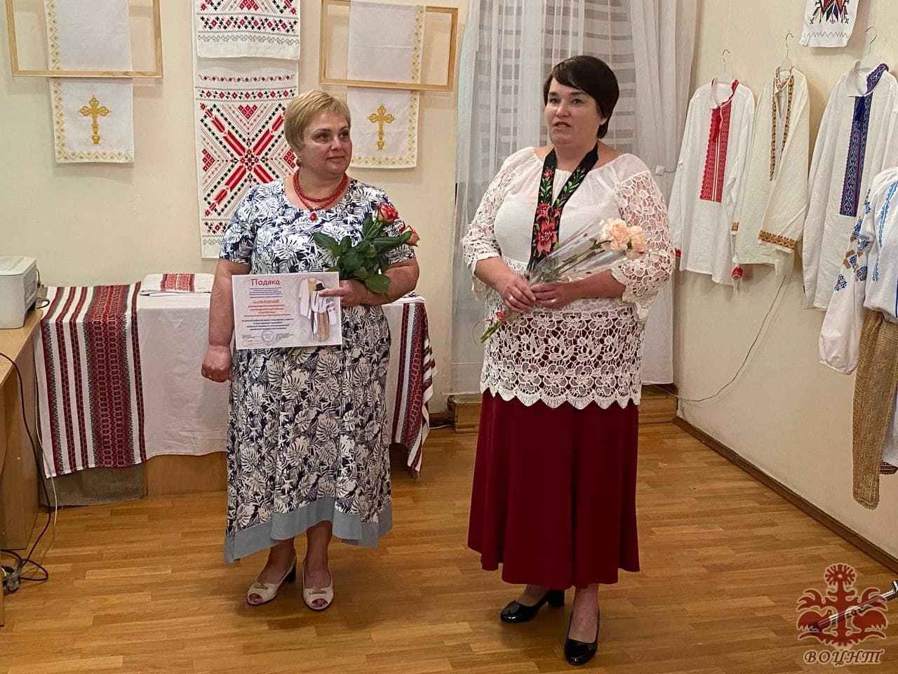 Презентація виставки-звіту народного аматорського колективу подільської вишивки «Солов’їні вічка» Ямпільського міського музею образотворчого мистецтва